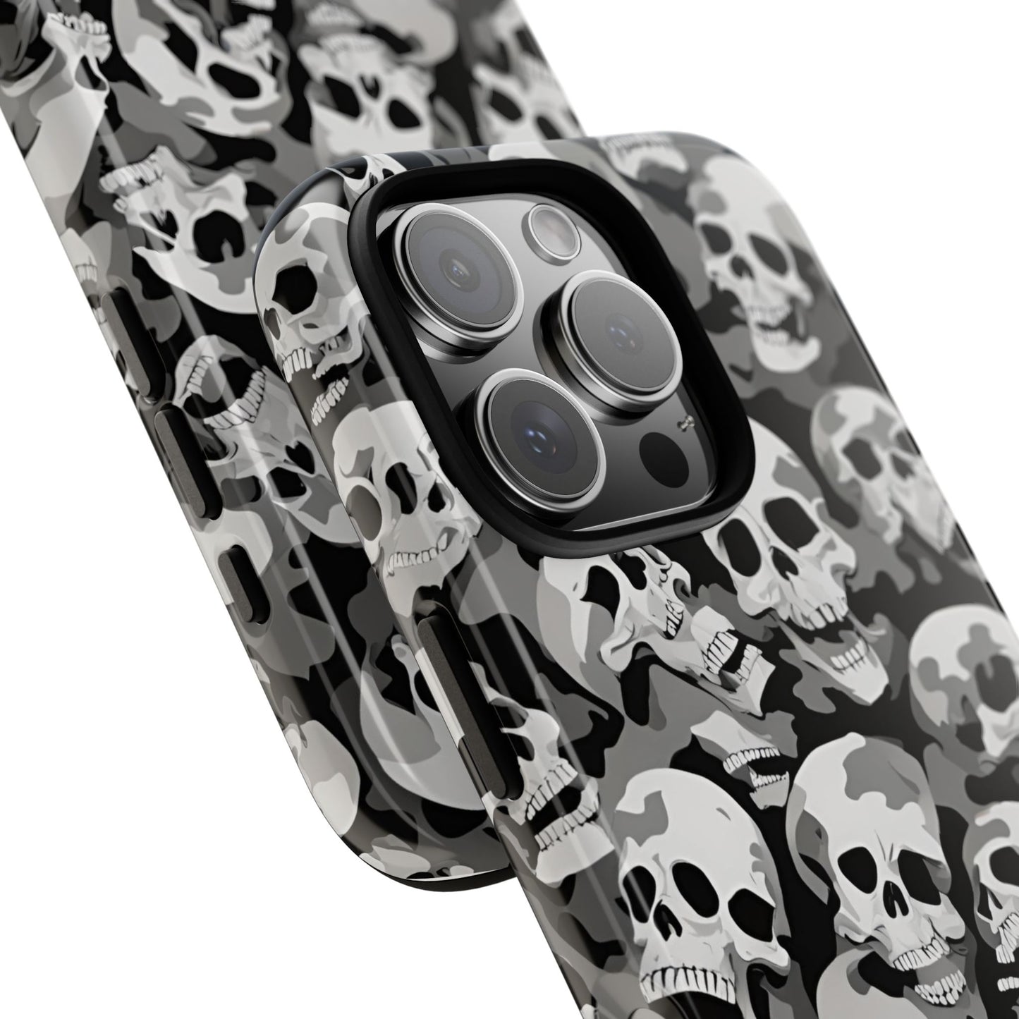 SKULL phone case TOUGH iPhone 16/15/14/13/12/11 Pro Max | Galaxy S24/S23/S22 Ultra | Pixel 7/8/9 | Slim & Tough