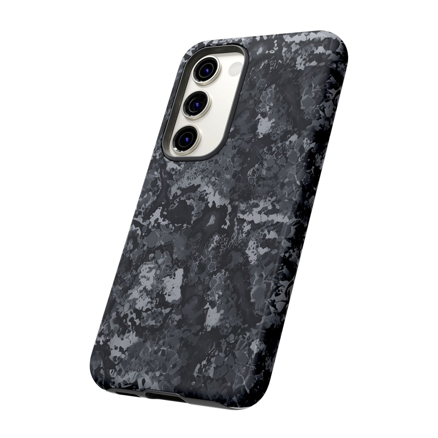 BLACK CAMO phone case TOUGH iPhone 16/15/14/13/12/11 Pro Max | Galaxy S24/S23/S22 Ultra | Pixel 7/8/9 | Slim & Tough