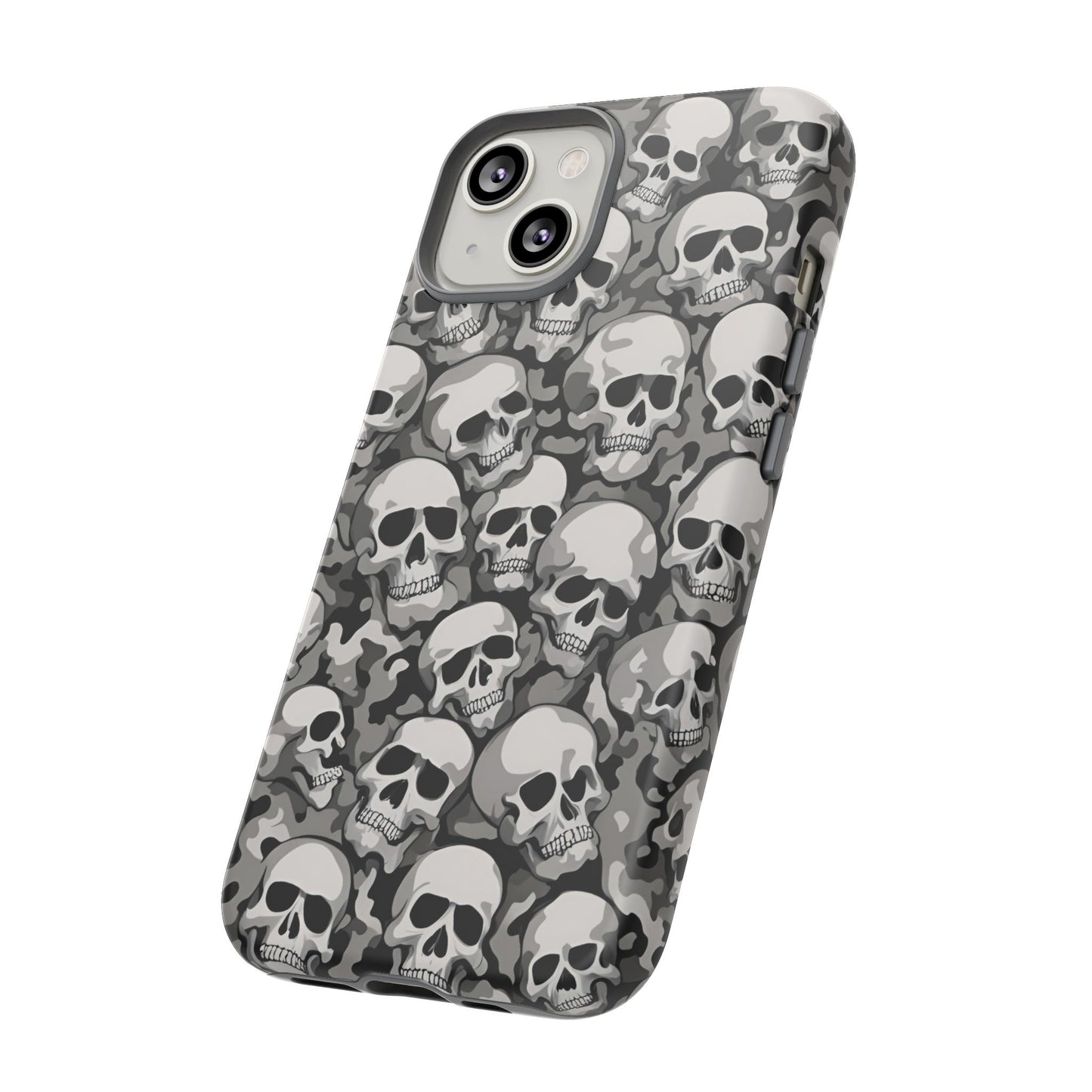 SKULL phone case TOUGH iPhone 16/15/14/13/12/11 Pro Max | Galaxy S24/S23/S22 Ultra | Pixel 7/8/9 | Slim & Tough