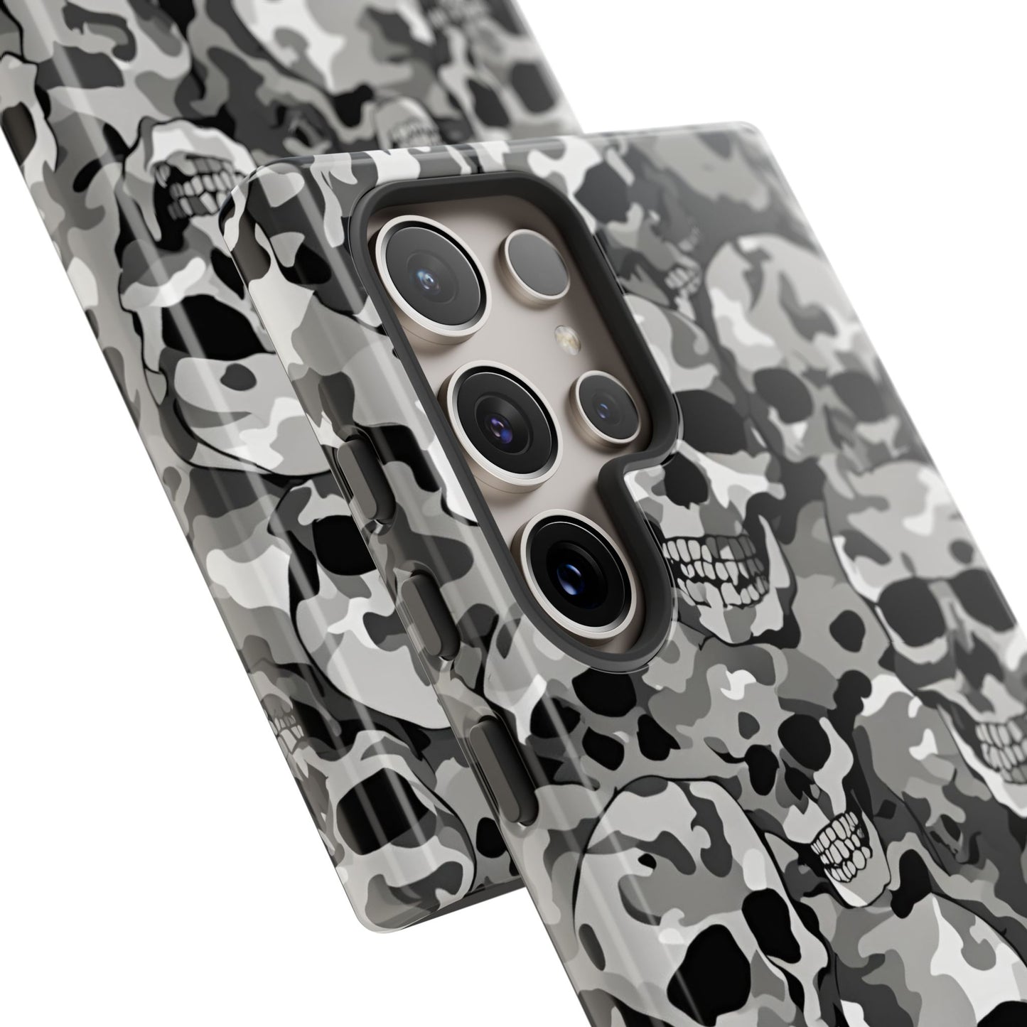 SKULL CAMO phone case TOUGH iPhone 16/15/14/13/12/11 Pro Max | Galaxy S24/S23/S22 Ultra | Pixel 7/8/9 | Slim & Tough