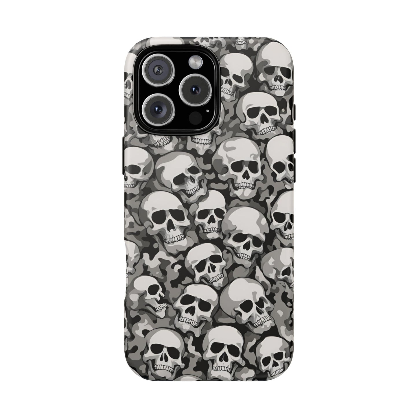 SKULL phone case TOUGH iPhone 16/15/14/13/12/11 Pro Max | Galaxy S24/S23/S22 Ultra | Pixel 7/8/9 | Slim & Tough