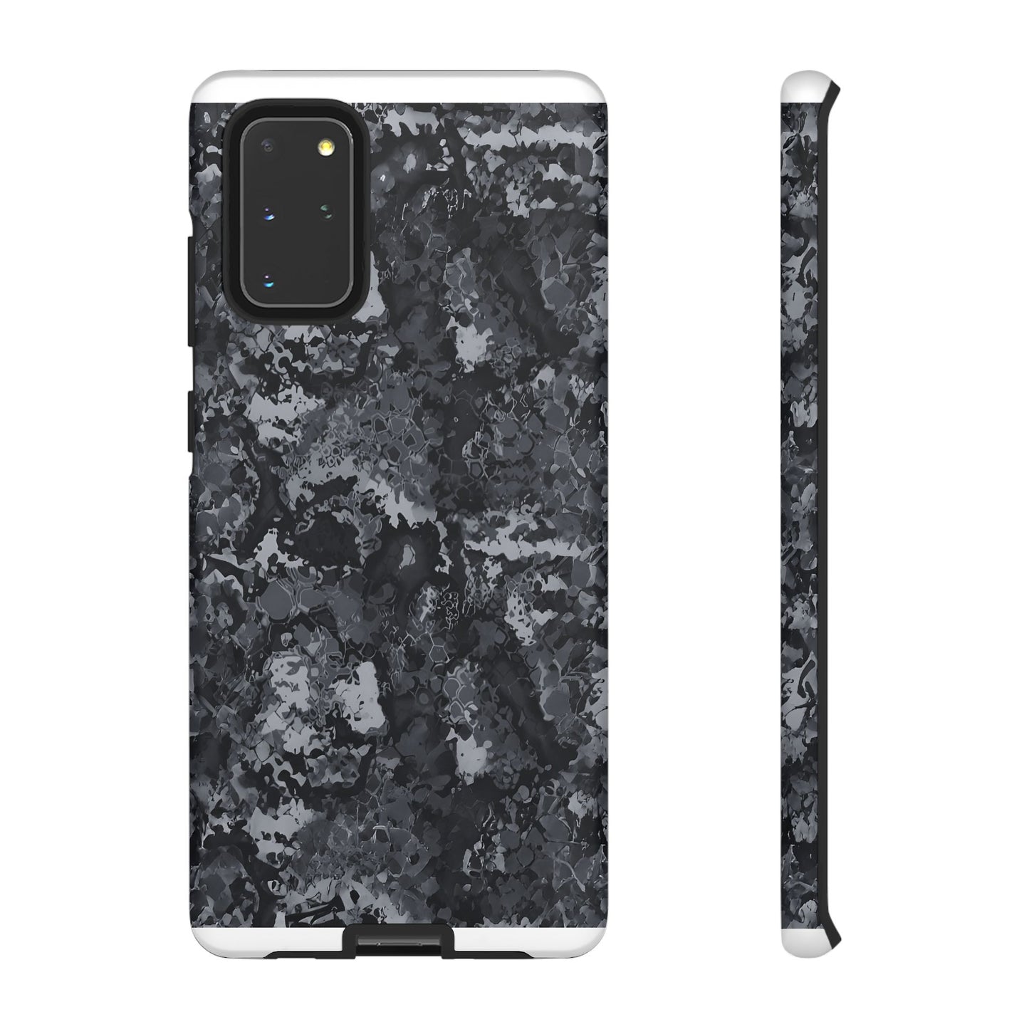 BLACK CAMO phone case TOUGH iPhone 16/15/14/13/12/11 Pro Max | Galaxy S24/S23/S22 Ultra | Pixel 7/8/9 | Slim & Tough