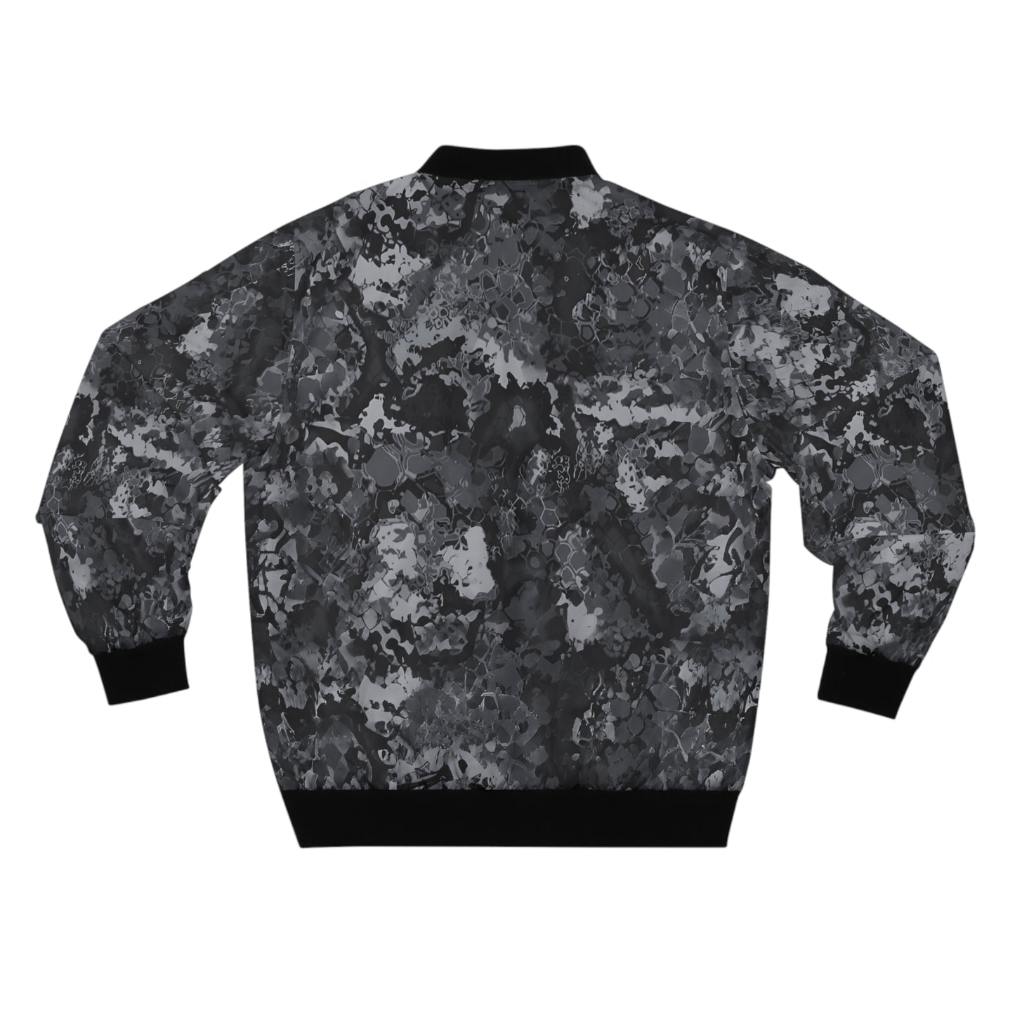 Camo bomber jacket crypsis noir black