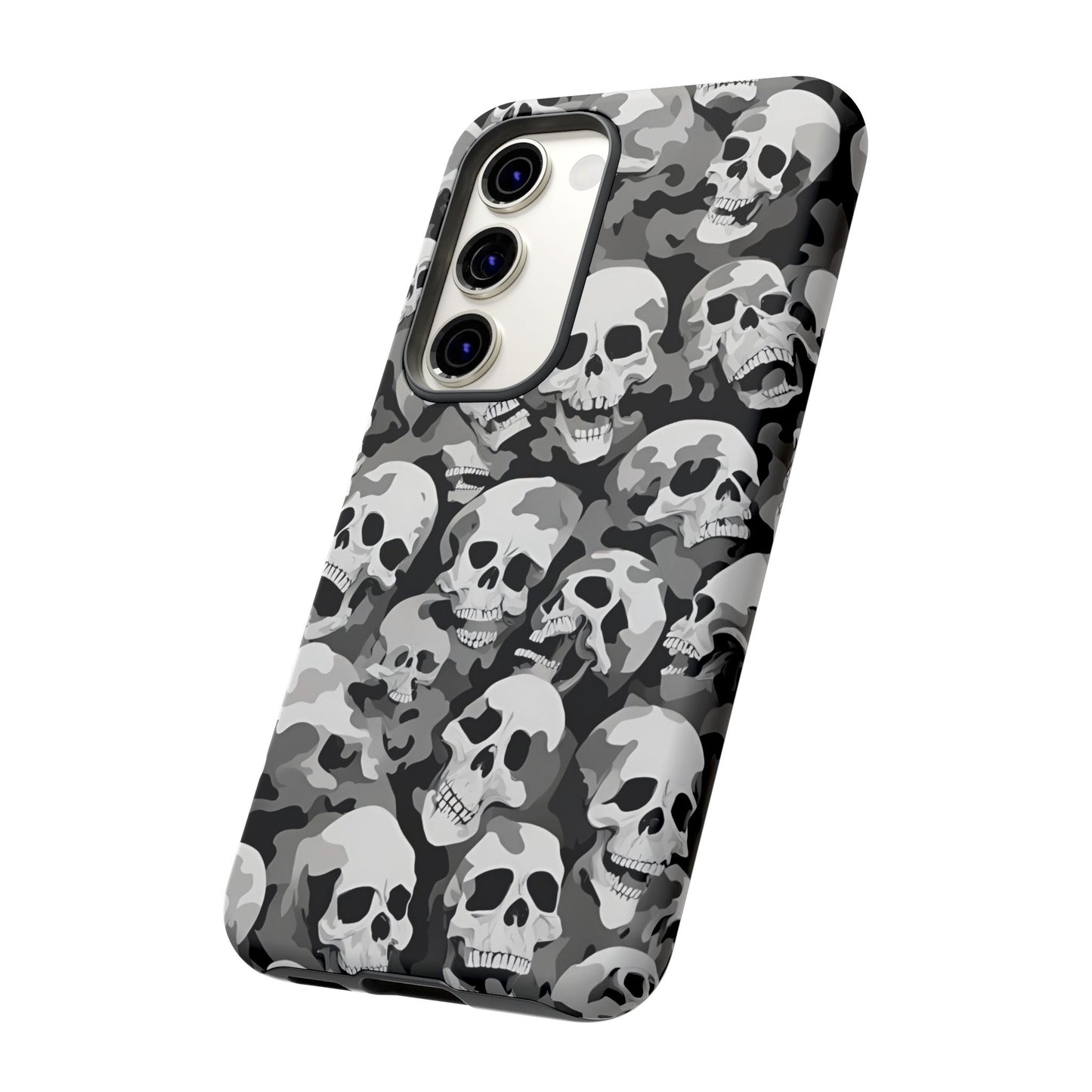 SKULL phone case TOUGH iPhone 16/15/14/13/12/11 Pro Max | Galaxy S24/S23/S22 Ultra | Pixel 7/8/9 | Slim & Tough