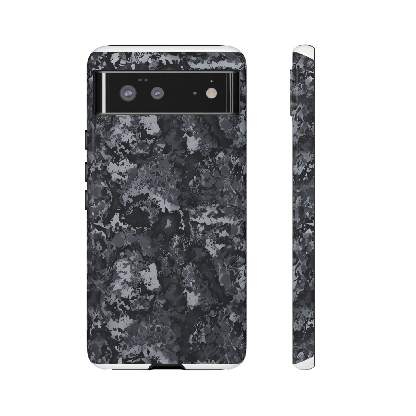 BLACK CAMO phone case TOUGH iPhone 16/15/14/13/12/11 Pro Max | Galaxy S24/S23/S22 Ultra | Pixel 7/8/9 | Slim & Tough