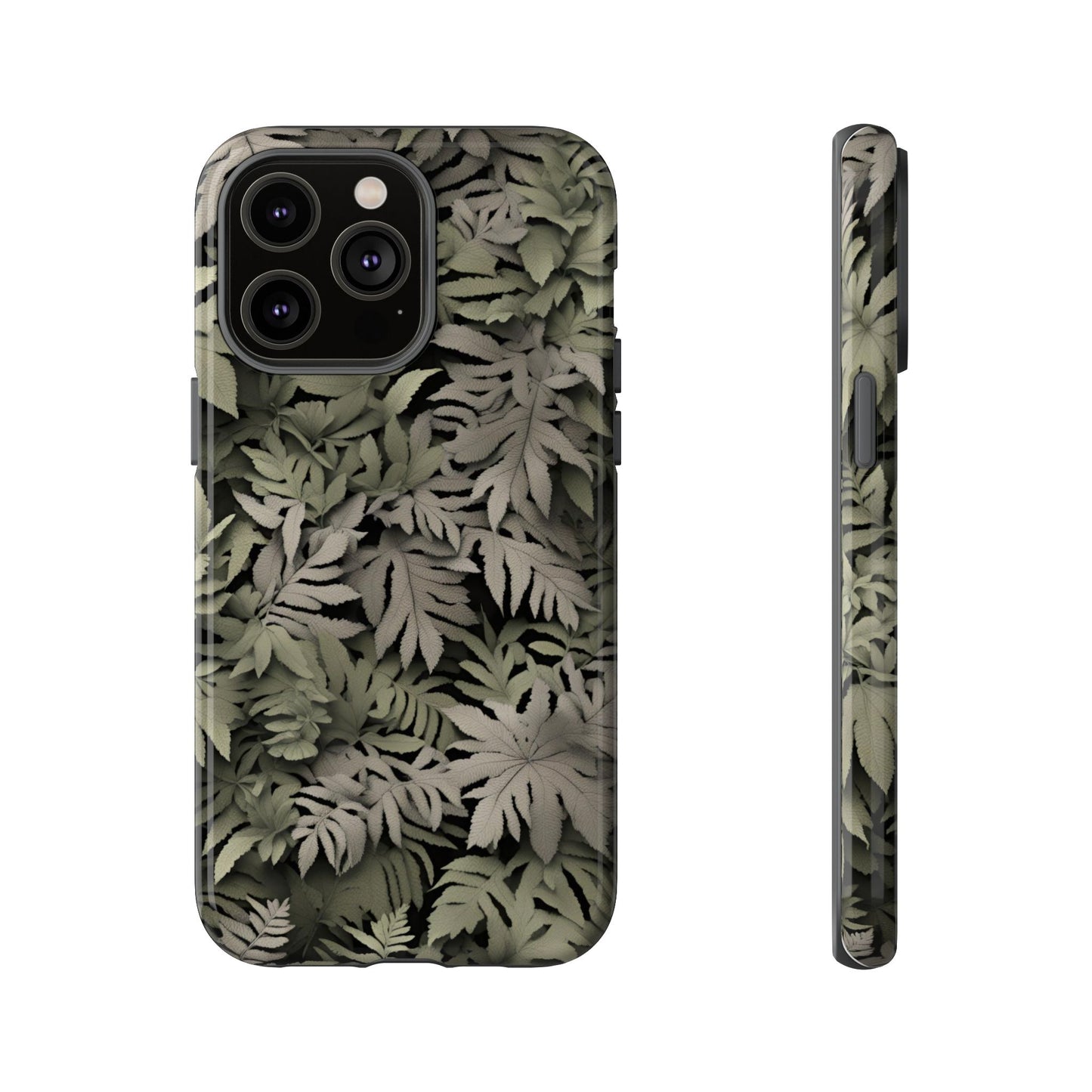 LEAF phone case TOUGH iPhone 16/15/14/13/12/11 Pro Max | Galaxy S24/S23/S22 Ultra | Pixel 7/8/9 | Slim & Tough