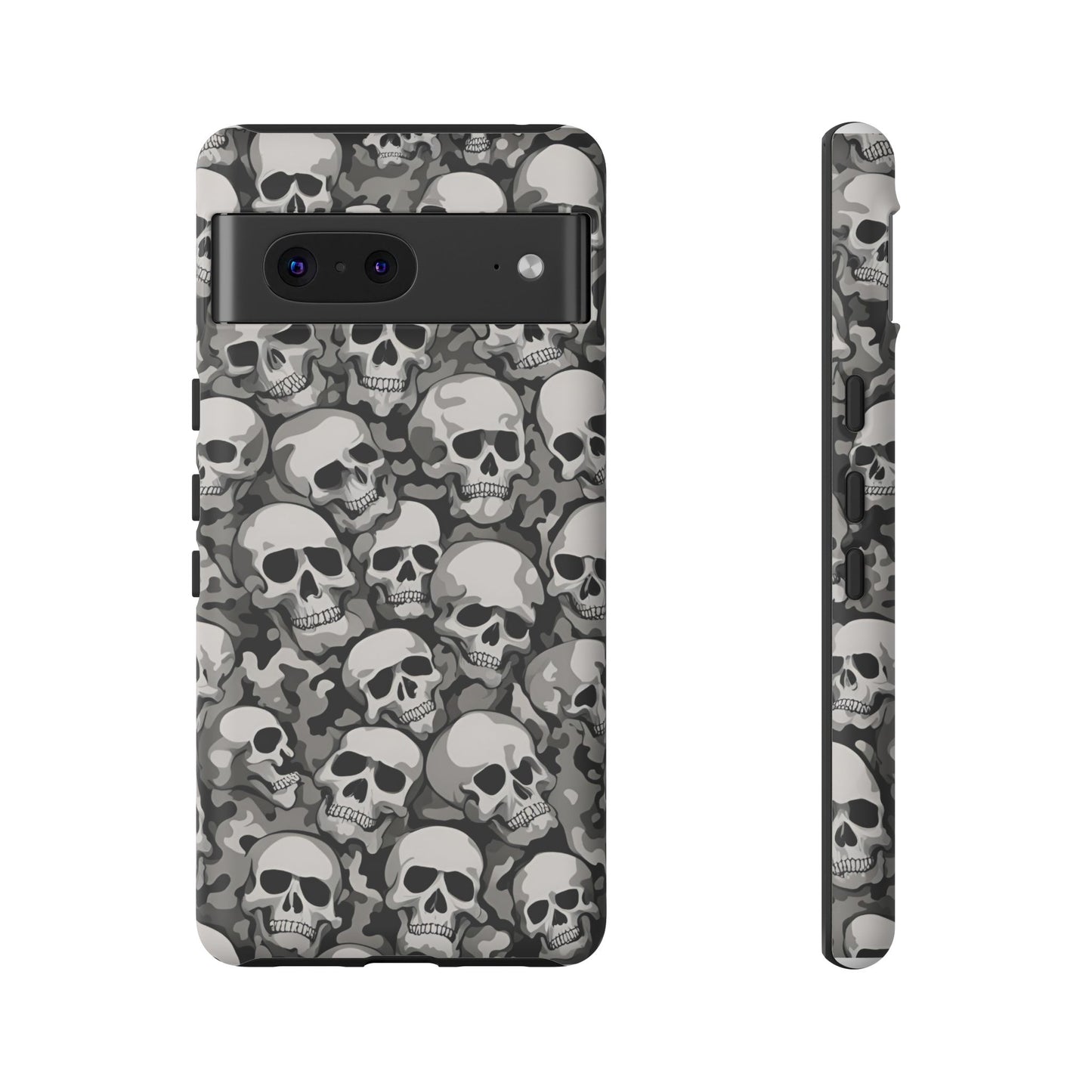 SKULL phone case TOUGH iPhone 16/15/14/13/12/11 Pro Max | Galaxy S24/S23/S22 Ultra | Pixel 7/8/9 | Slim & Tough